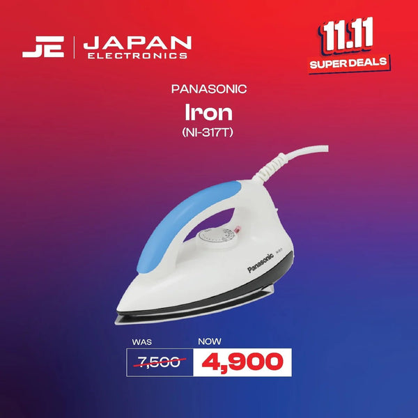 Panasonic Iron NI - 317T - Japan Electronics - Best Electronics Store in Rwp & Islamabad