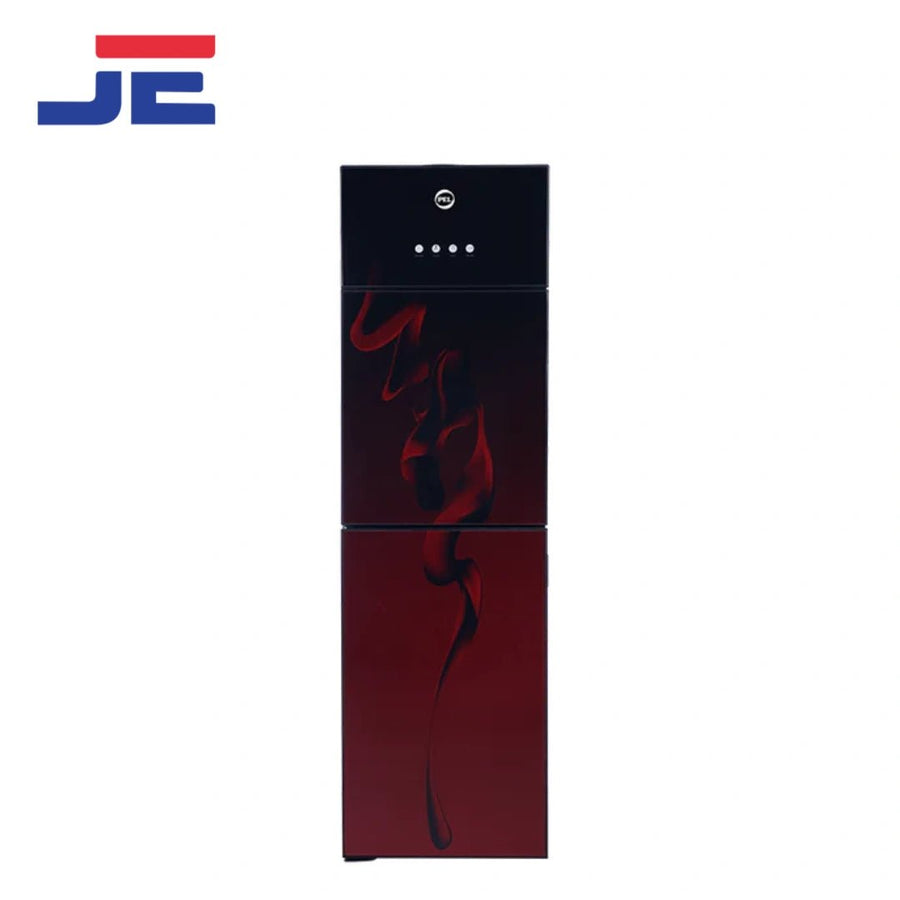 PEL Water Dispenser (P3TWD - 425 Flat Glass Door Maroon Blaze) - Japan Electronics - Best Electronics Store in Rwp & Islamabad