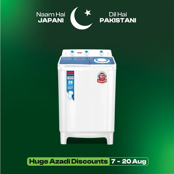 Royal Washing Machine RWM - 8012T - Japan Electronics - Best Electronics Store in Rwp & Islamabad