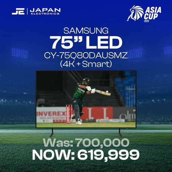 Samsung 75Q80D 75" QLED 4k Smart TV - Japan Electronics - Best Electronics Store in Rwp & Islamabad