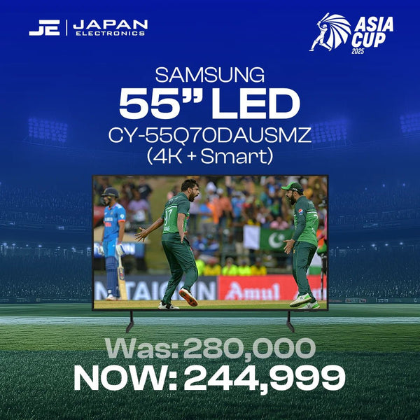 Samsung LED 55" CY - 55Q70DAUSMZ (4K + Smart) - Japan Electronics - Best Electronics Store in Rwp & Islamabad