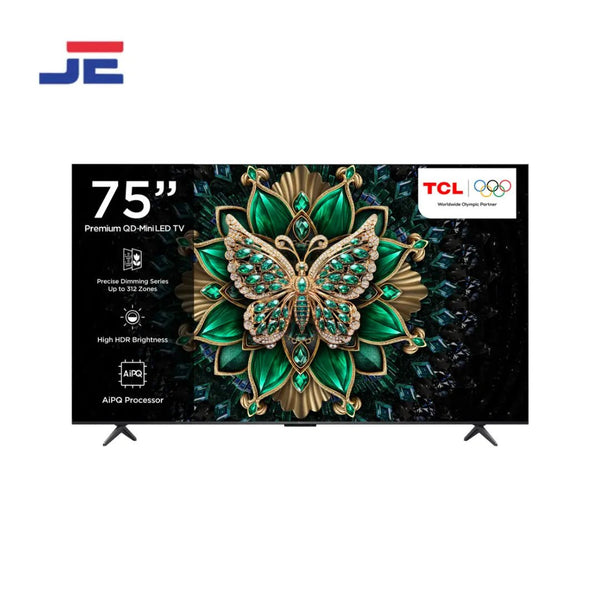 TCL LED 75" 75C6K (Mini Q LED) - Japan Electronics - Best Electronics Store in Rwp & Islamabad