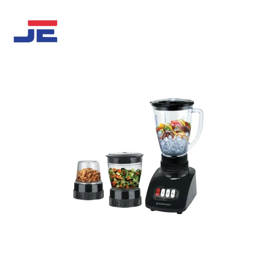 Westpoint Blender & Grinder (WF - 308 Black) - Japan Electronics - Best Electronics Store in Rwp & Islamabad